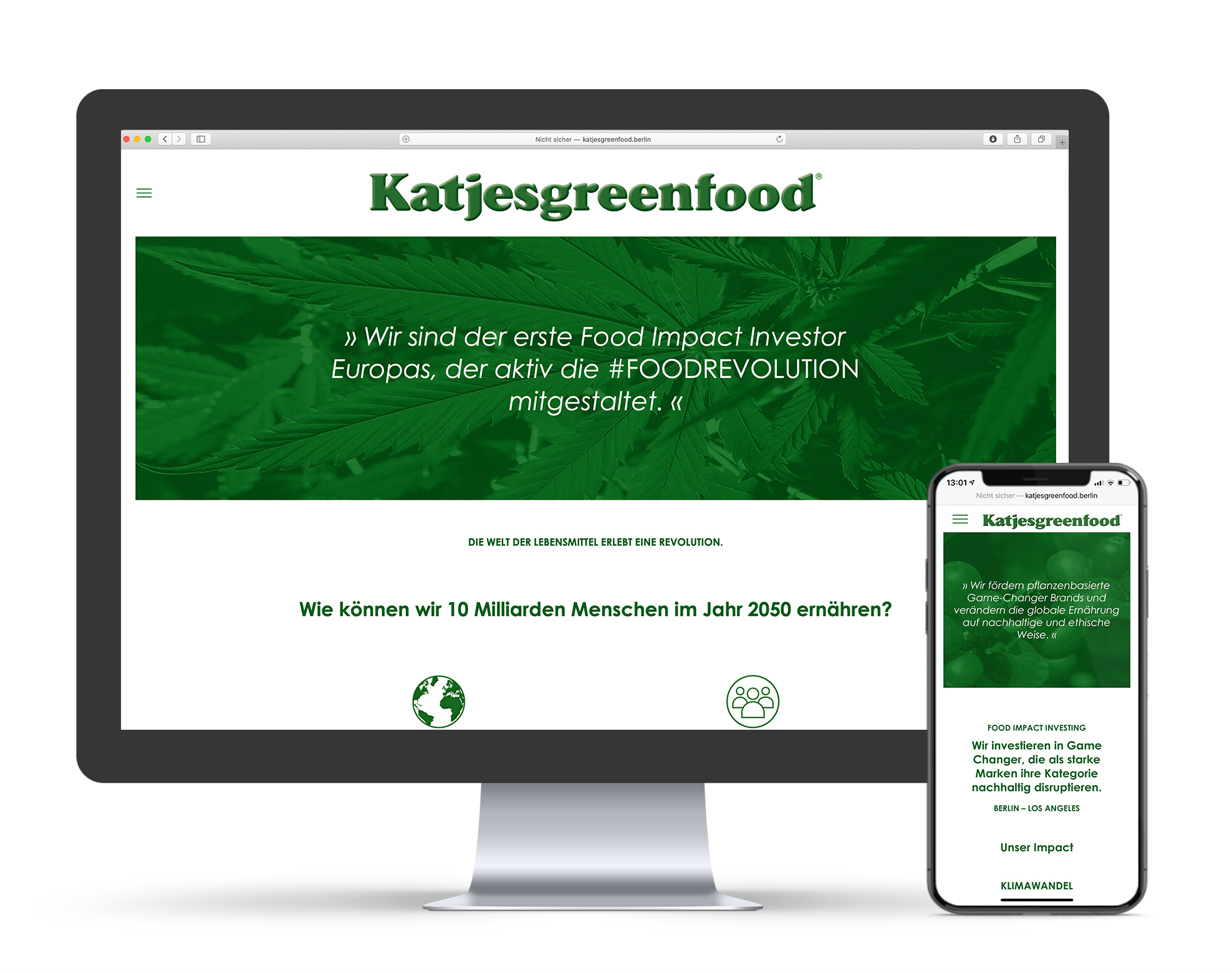 Katjesgreenfood Website
